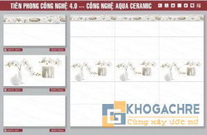 Gạch men ốp tường 30x60 giá rẻ