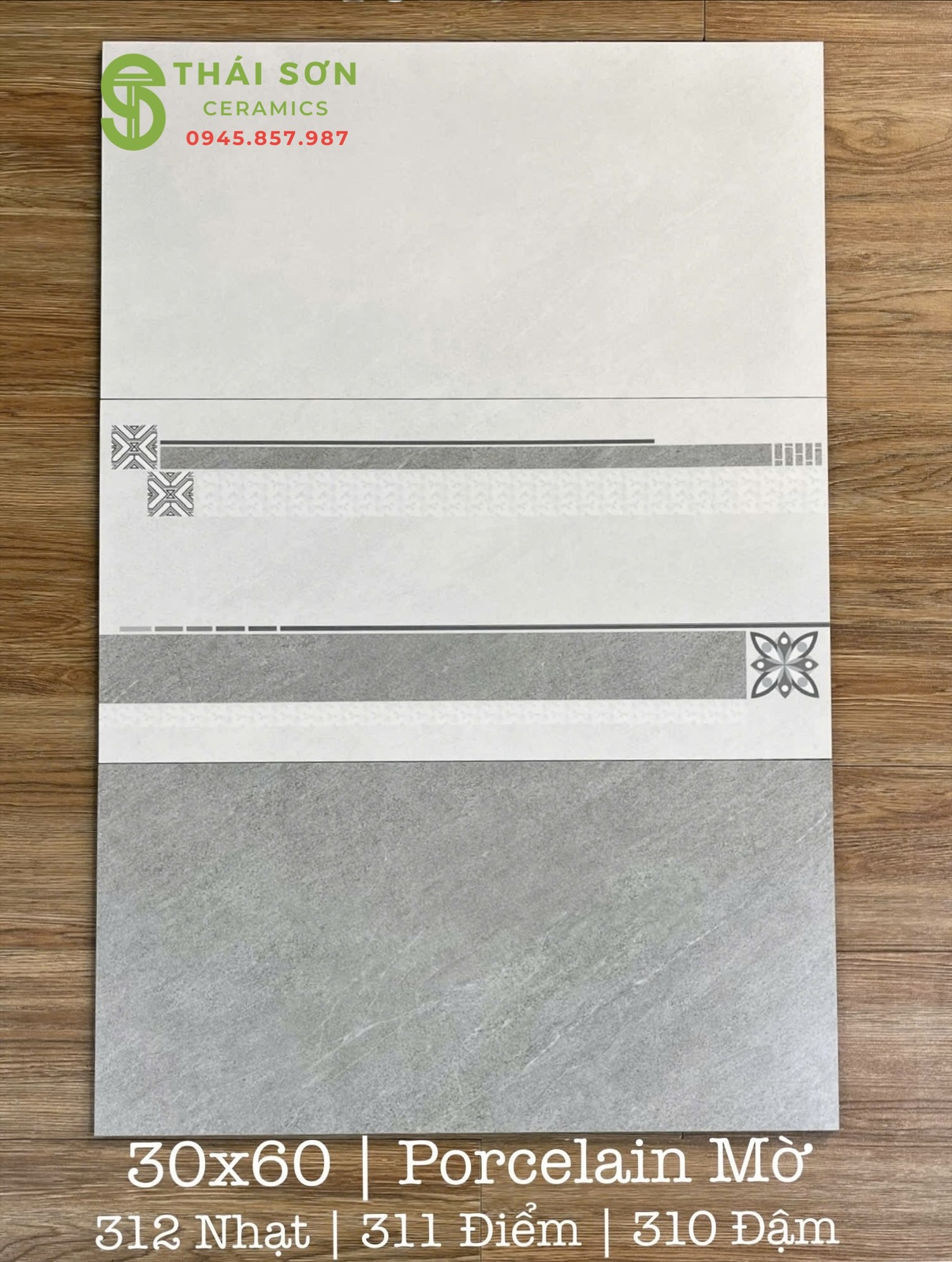 Gạch cmc 30x60 ốp tường nhà tắm matt mờ tông xám