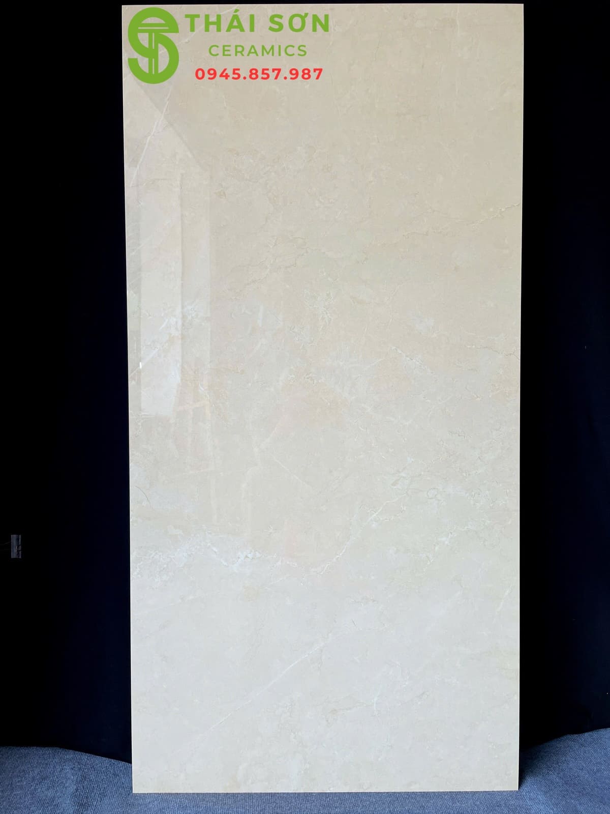 Gạch 80x160 bóng kiếng ấn độ màu vàng kem cao cấp