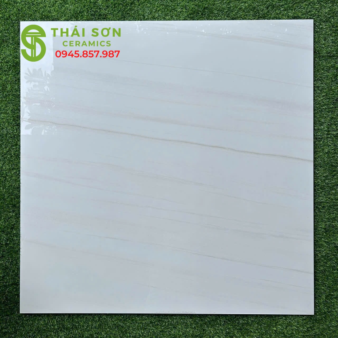 Gạch lát nền ấn độ 100x100 màu trắng vân