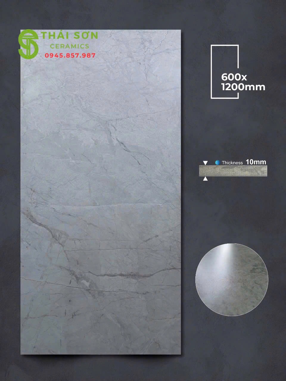 Gạch apodio 60x120 lát nền matt mịn màu xám đẹp