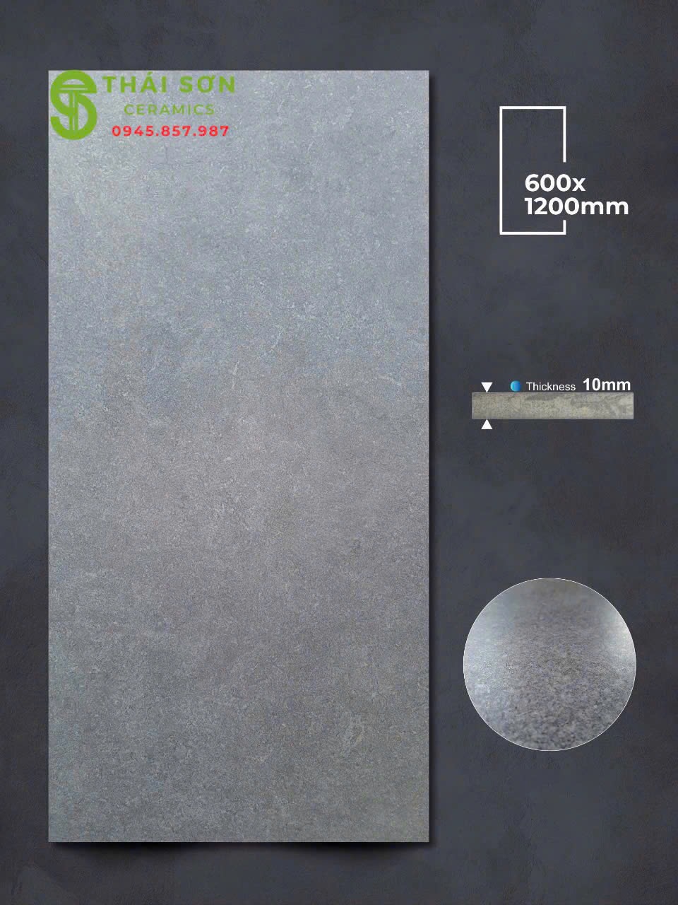 Gạch apodio 60x120 lát nền mờ tinh thể dày 10 ly
