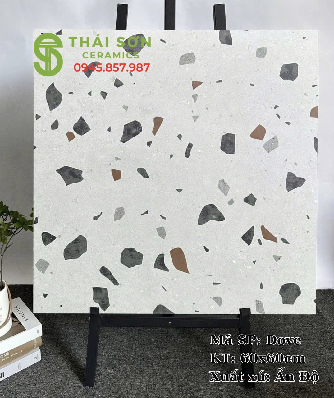 Gạch terrazzo 60x60 ấn độ