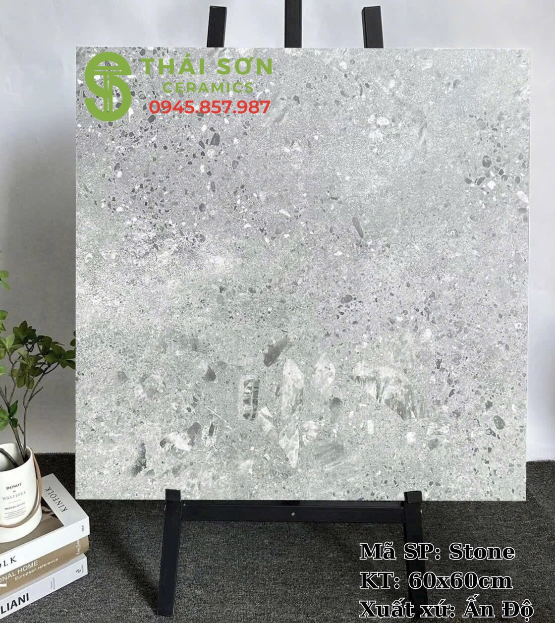 Gạch terrazzo 60x60 lát nền ấn độ chính hãng