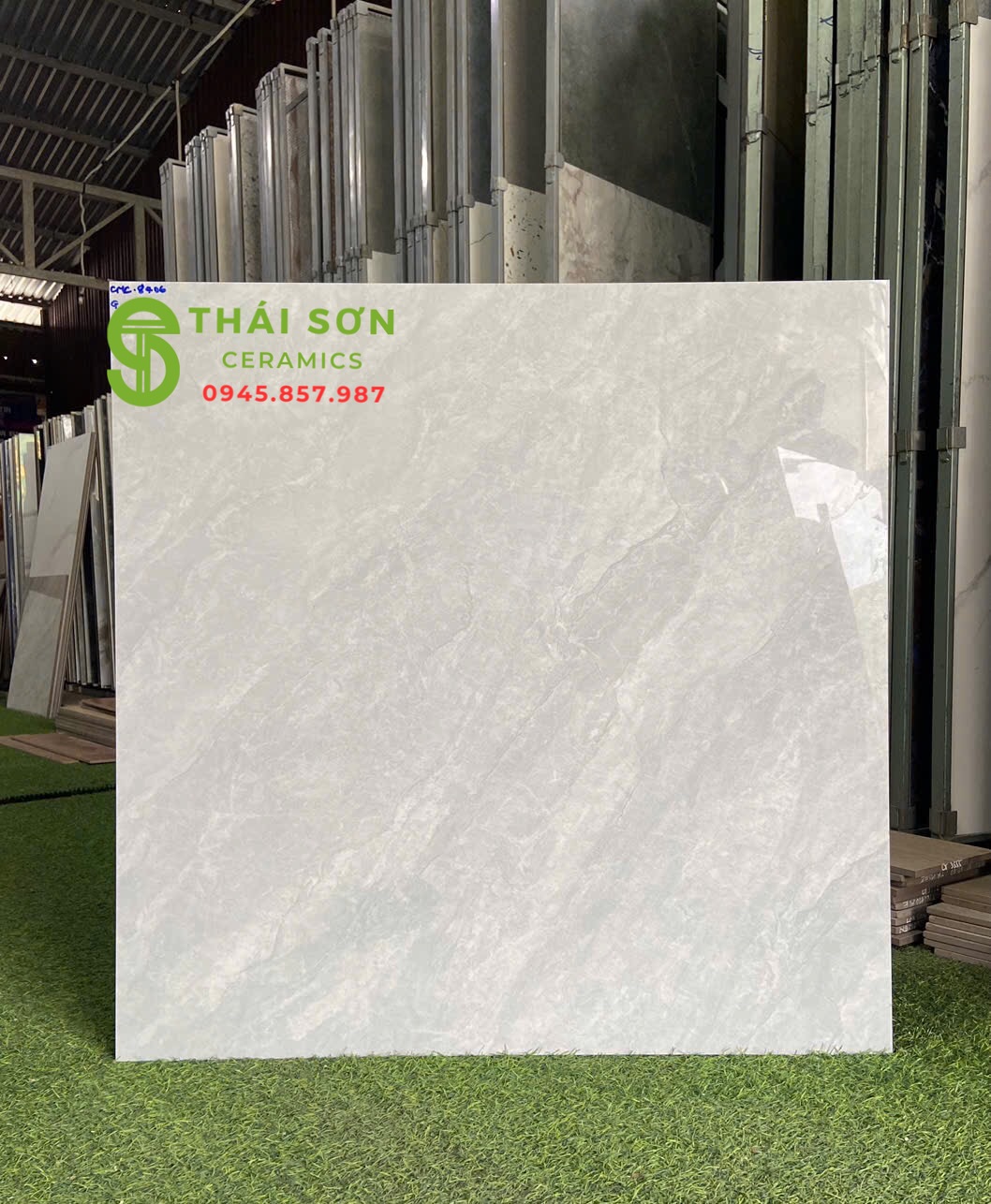 Gạch lát nền cmc 80x80 bóng kiếng giá tốt Hóc Môn
