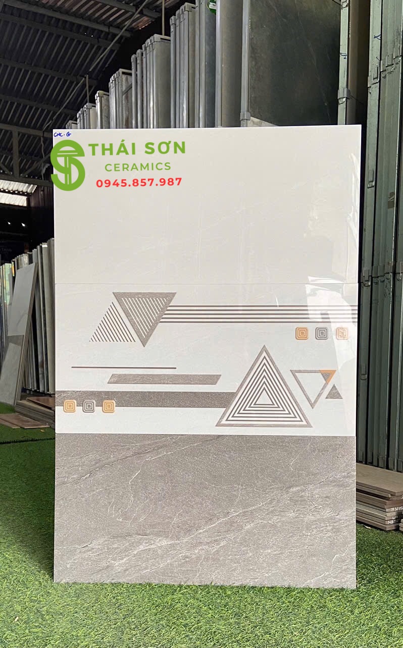 Gạch cmc bóng kiếng 30x60 ốp tường phòng tắm đẹp