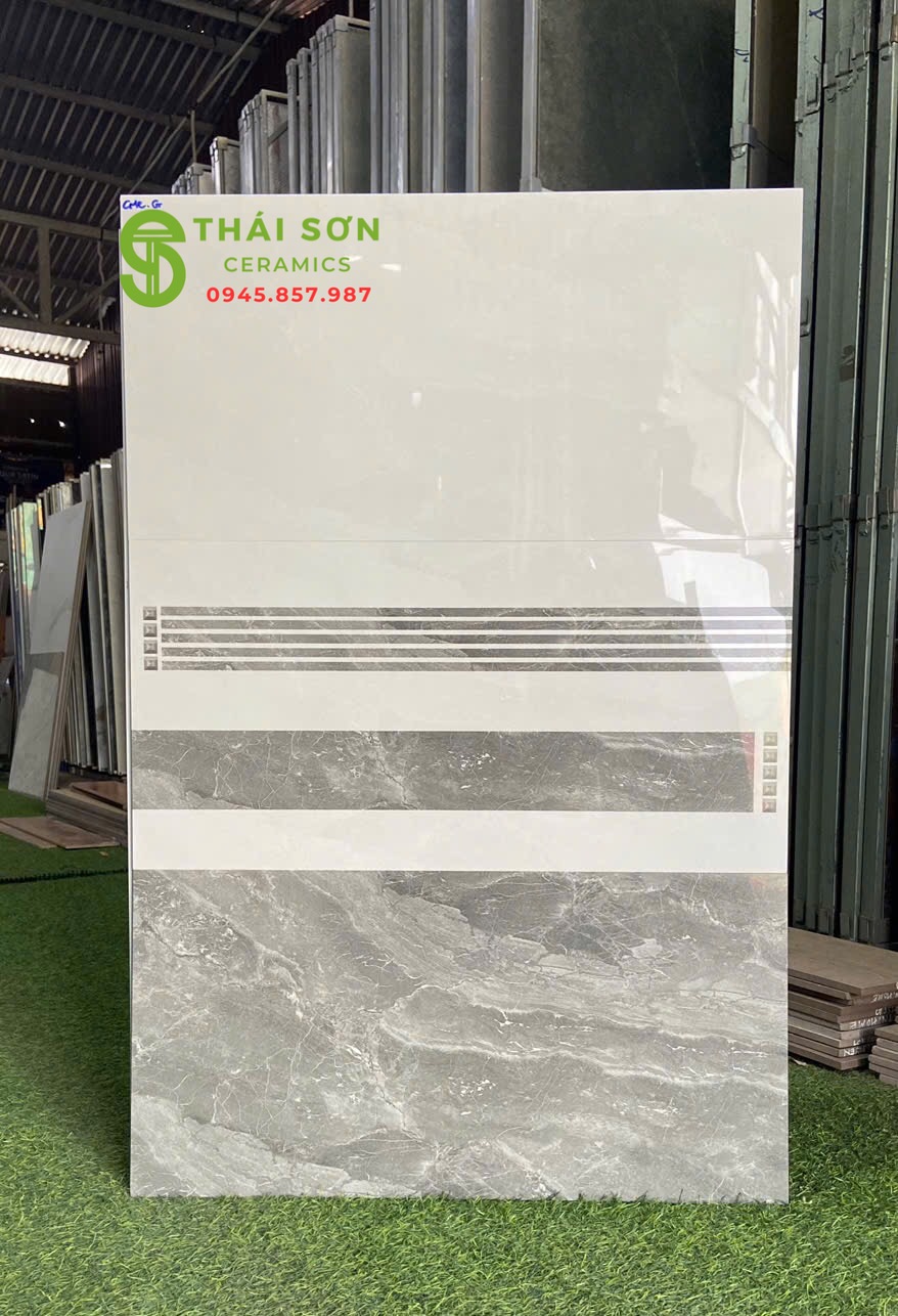 Gạch cmc bóng kiếng 30x60 ốp tường màu xám bộ đậm nhạt