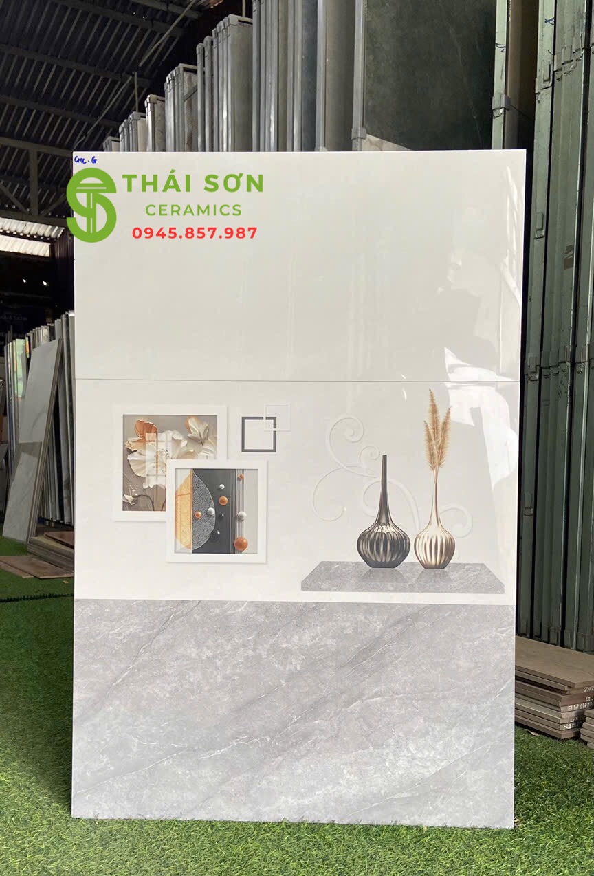 Gạch cmc bóng kiếng 30x60 ốp tường vân đá xám đậm nhạt