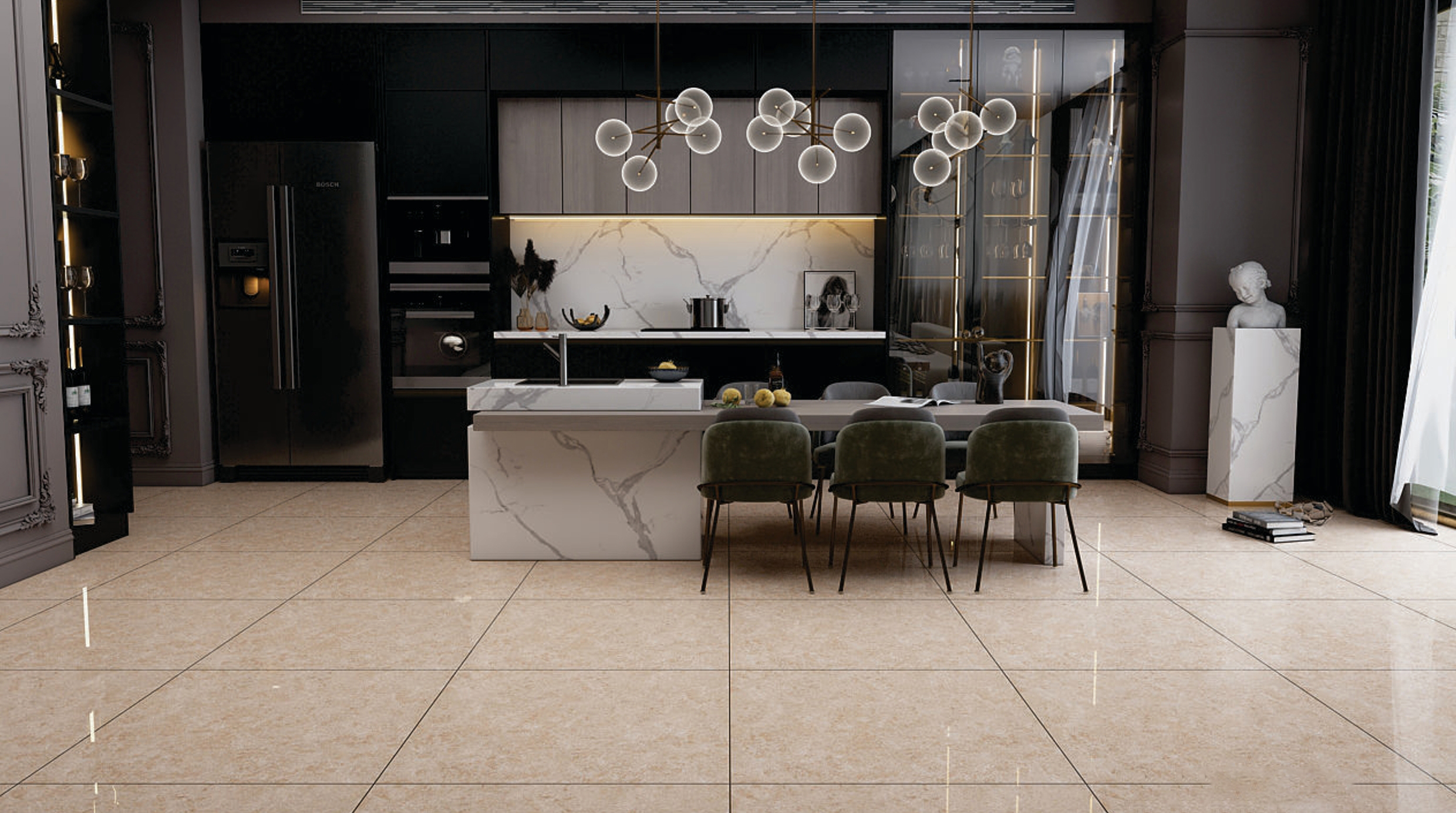 Gạch Lát Nền 80x80 Cao Cấp