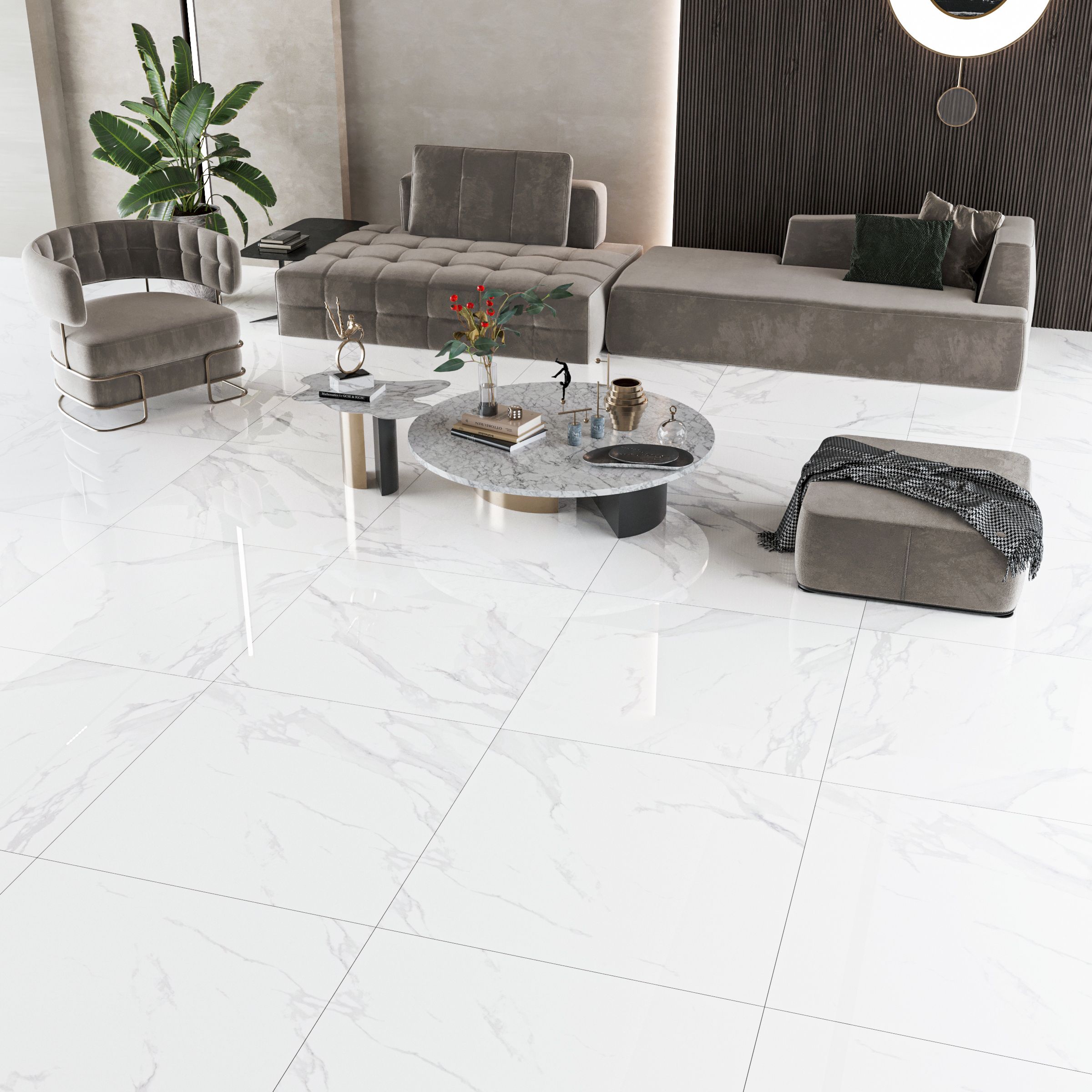 Gạch Lát Nền 80x80 Vân Đá