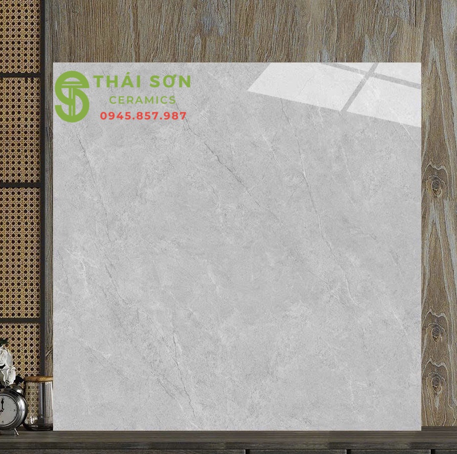 Gạch lát nền 120x120 catalan bóng kiếng màu xám