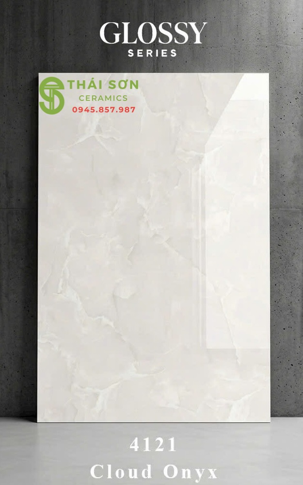 Gạch 120x180 lát nền bóng kiếng nhập khẩu Cloud Onyx
