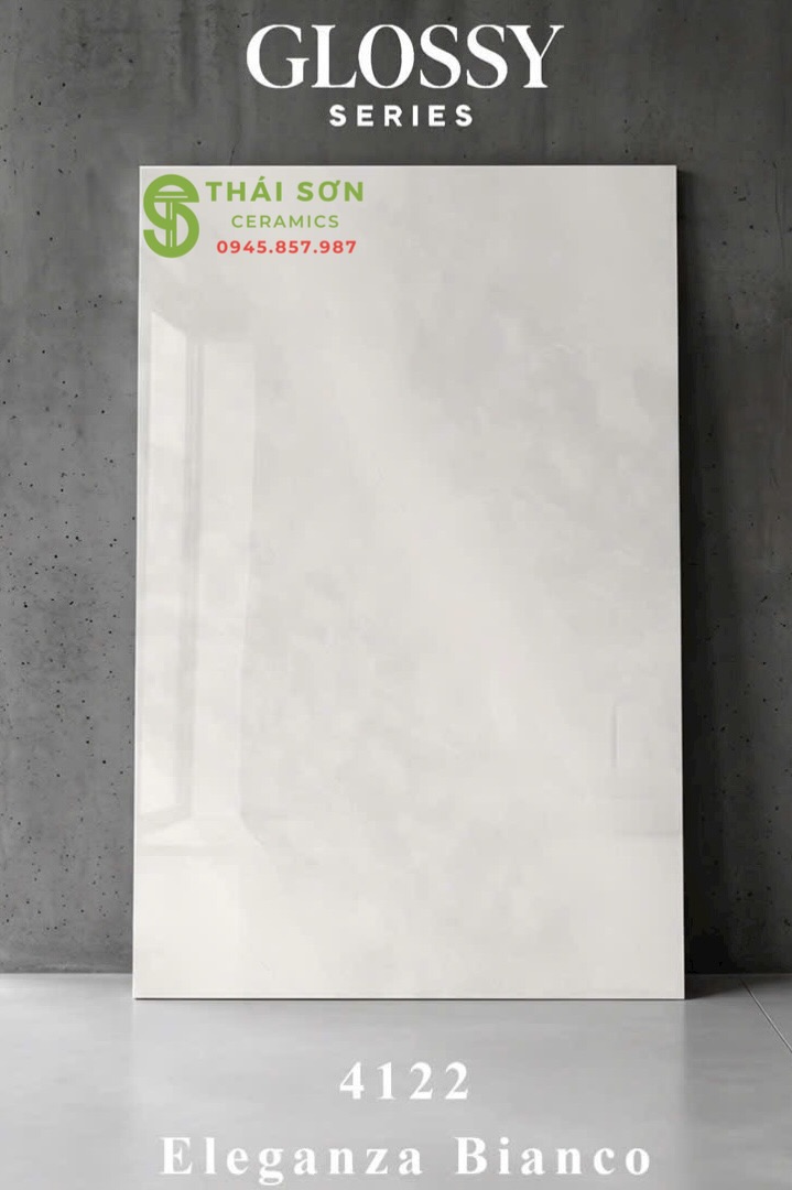 Gạch 120x180 lát nền bóng kiếng ấn độ Eleganza Bianco