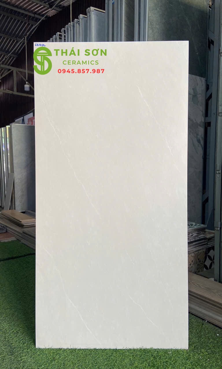 Gạch vicenza 60x120 matt mờ lát nền màu kem