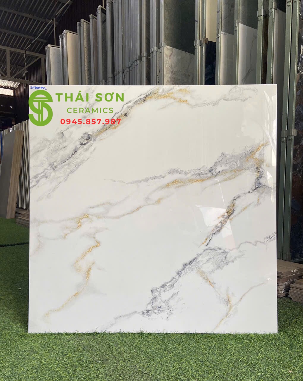 Gạch 80x80 catalan xmart bóng kiếng lát nền phòng khách