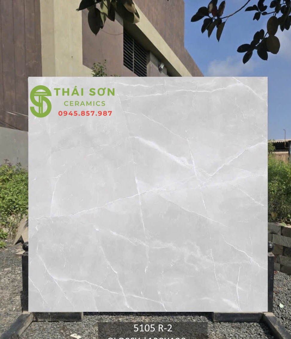 Gạch ấn độ 120x120 lát nền khổ lớn vân đá xám
