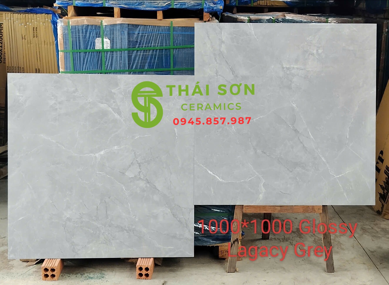 Gạch lát nền 100x100 ấn độ màu xám vân bóng kiếng