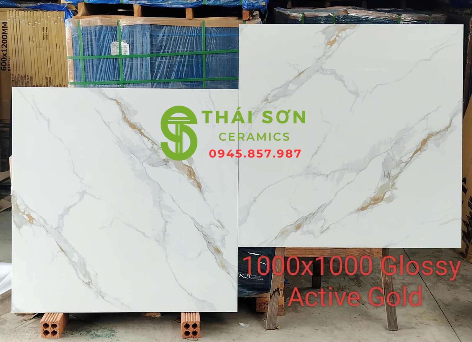 Gạch lát nền 100x100 ấn độ bóng kiếng trắng vàng kim 