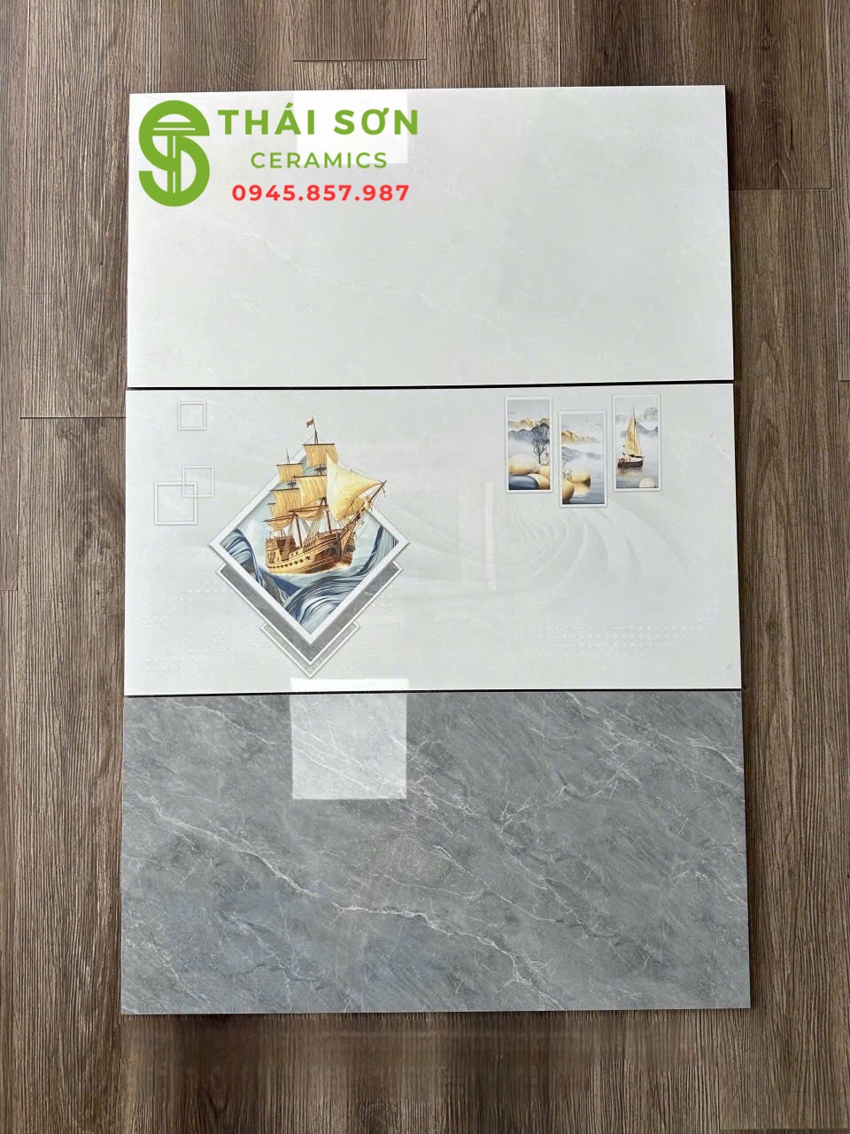 Gạch ốp tường cmc 40x80 bóng kiếng
