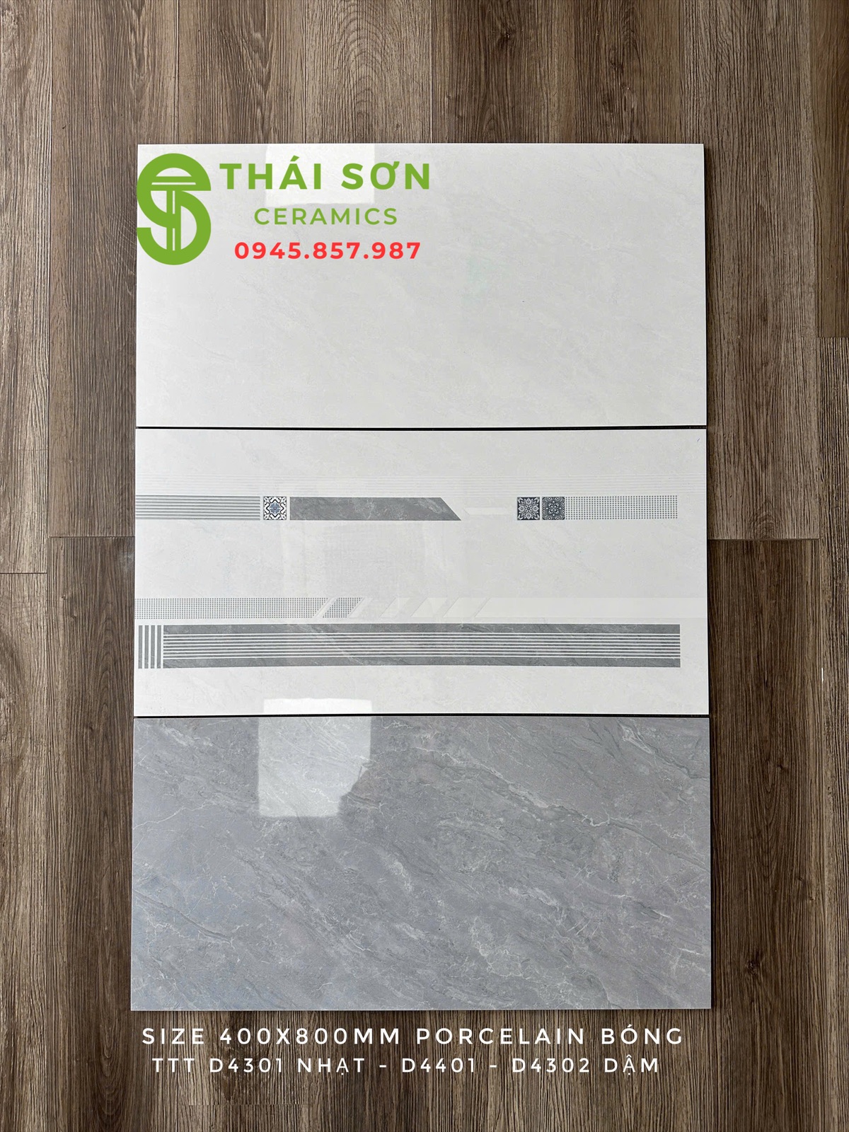 Gạch takao bóng kiếng tông xám 40x80 ốp tường