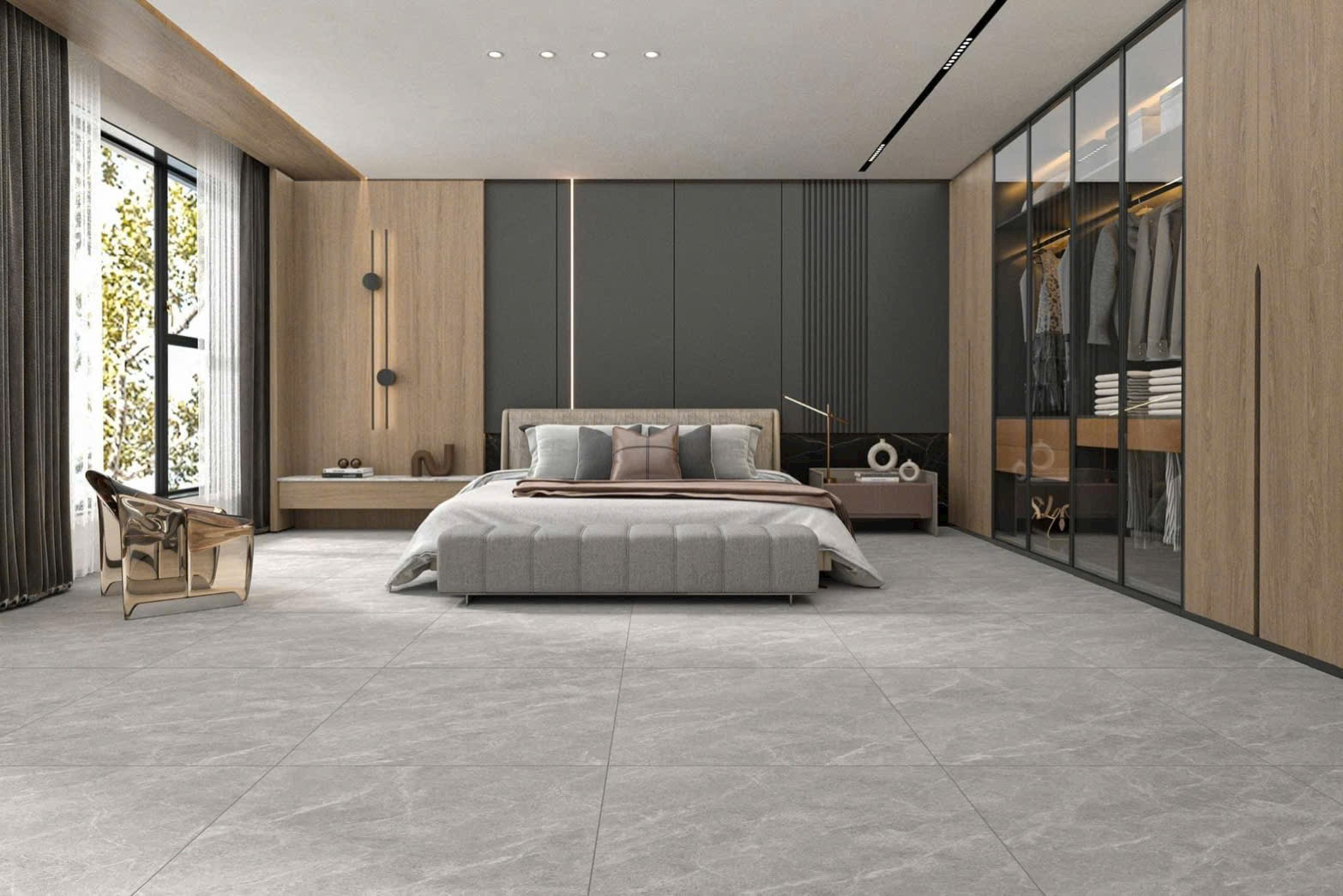Gạch lát nền 80x80 á mỹ mờ 8051