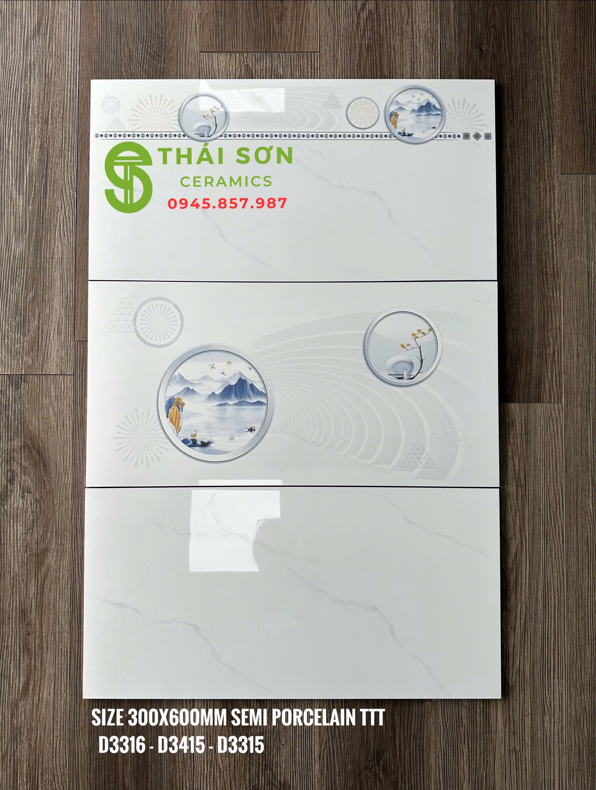 Gạch ốp 30x60 takao bóng kiếng trắng vân mây