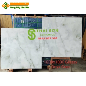 Gạch lát nền 100x100 ấn độ bóng kiếng vân đá 