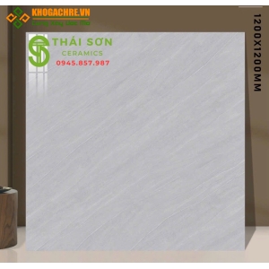 Gạch lát nền 120x120 ấn độ màu xám bóng kiếng cao cấp