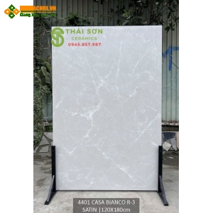 Gạch 120x180 lát nền matt mờ màu xám Casa Bianco