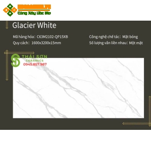 Gạch 160x320 trung quốc trắng vân mây bóng kiếng