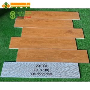 Gạch vân gỗ đỏ 20x100 lát nền trung quốc