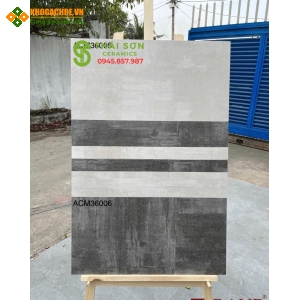 Gạch đá mờ vân xám đậm nhạt 30x60 apodio sang chảnh