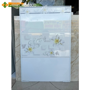 Gạch ttc 30x60 trắng trơn men bóng ốp tường 