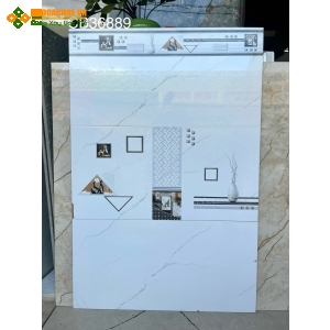 Gạch men ốp tường giá rẻ 30x60 trắng vân 
