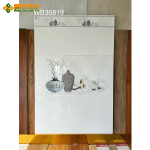 Gạch men bóng trắng vân 30x60 sale giá rẻ