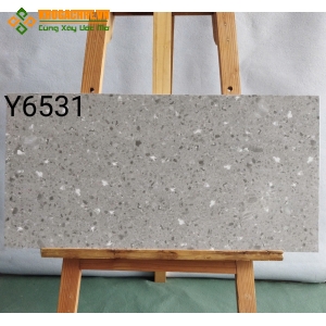 Gạch terrazzo đá mài xám 30x60 ốp tường 