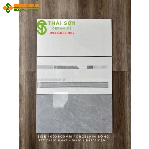 Gạch takao bóng kiếng tông xám 40x80 ốp tường