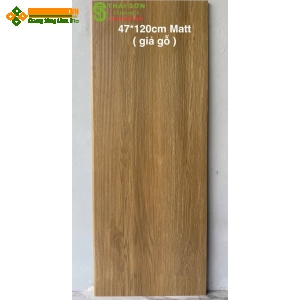 Gạch lát cầu thang giả gỗ 47x120 trung quốc