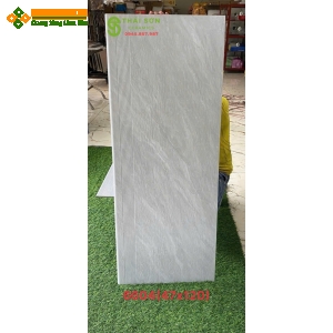 Gạch bậc cầu thang vân gỗ xám 47x120 chống trơn