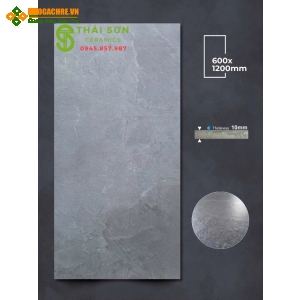 Gạch apodio 60x120 lát nền màu xám mờ tinh thể cao cấp