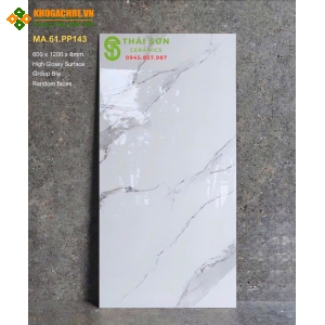 Gạch apodio cao cấp 60x120 lát nền trắng vân mây siêu bóng