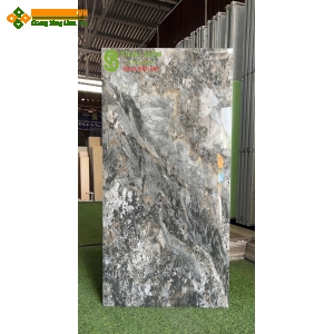 Gạch lát nền 60x120 catalan bóng kiếng vân đá marble