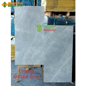Gạch ấn độ 60x120 lát nền bóng kiếng Armani Grey