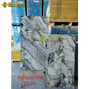 Gạch ấn độ 60x120 lát nền vân đá Amazonite Multi