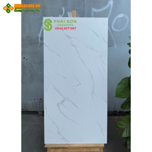 Gạch matt caving 60x120 ốp lát trắng vân mây