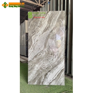 Gạch lát nền 60x120 vân đá fushita bóng kiếng cao cấp