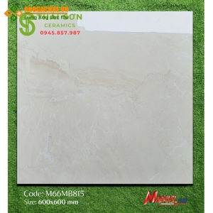 Gạch apodio lát nền 60x60 siêu bóng màu vàng kem