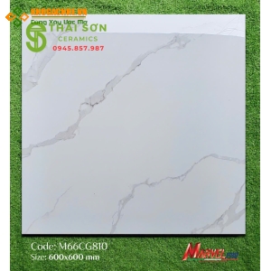Gạch apodio lát nền 60x60 siêu bóng trắng vân mây