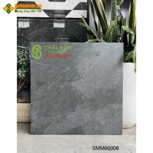 Gạch đá mờ 60x60 lát nền nhà hàng chống trơn