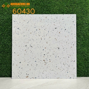 Gạch ốp tường phòng khách 60x60 terrazzo đá mài 
